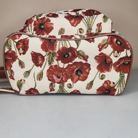 Signare Tapestry Backpack – Poppy Floral Print - Picture 7 of 10